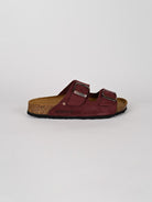 Sandalo donna AMALIA bordeaux in suede AMALIA102 BORDEAUX CUBANAS 