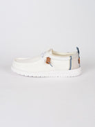 Scarpe leggere WALLY CRAFT linen white WALLY CRAFT LINEN 43086 1SO HEY DUDE 