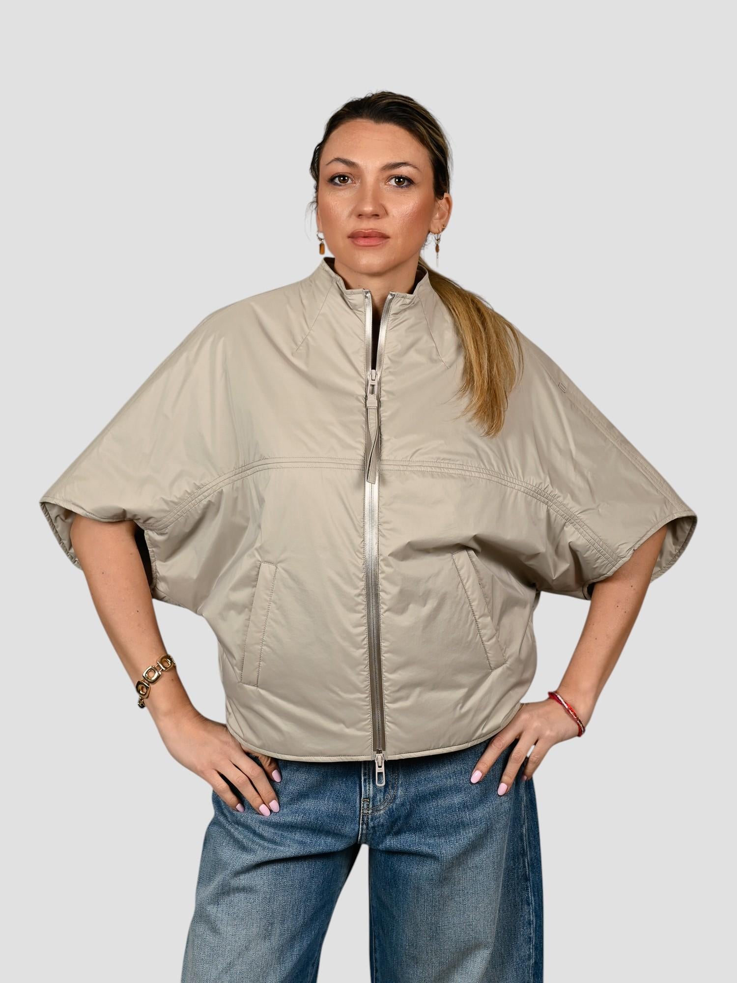 Blusa oversize imbottita ASTRIS sabbia ASTRIS SABBIA FREDDA DUNO 