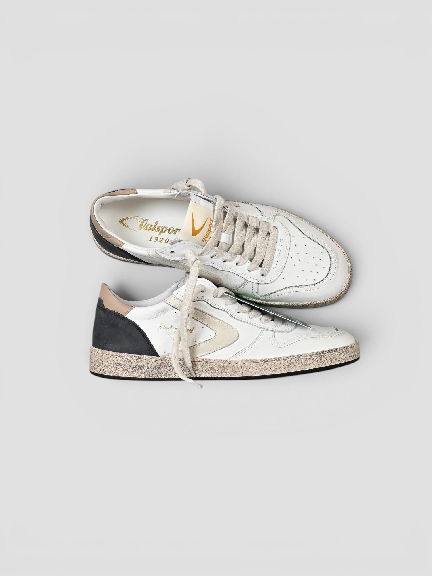 Sneakers bianca DAVIS HERITAGE navy DAVIS HERITAGE NAVY VALSPORT 