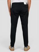 Chino blu STEFANO ventre piatto raso STEFANOT1 BLU VANDOM 