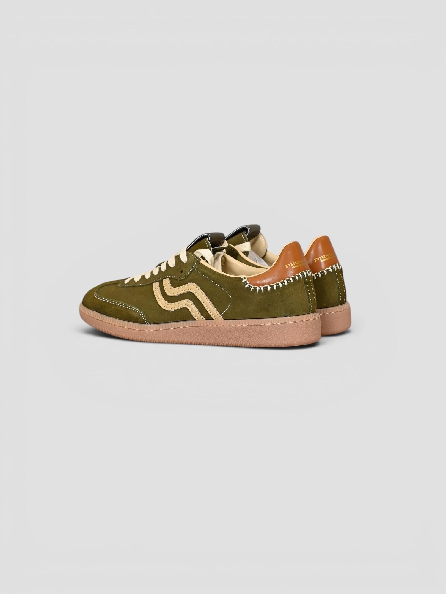 Sneakers suede 51461 010 verde bosco 51461 010 PRIMABASE 