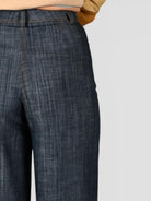 Pantalone palazzo WW31603 denim WW31603 DENIM WHITE WISE 