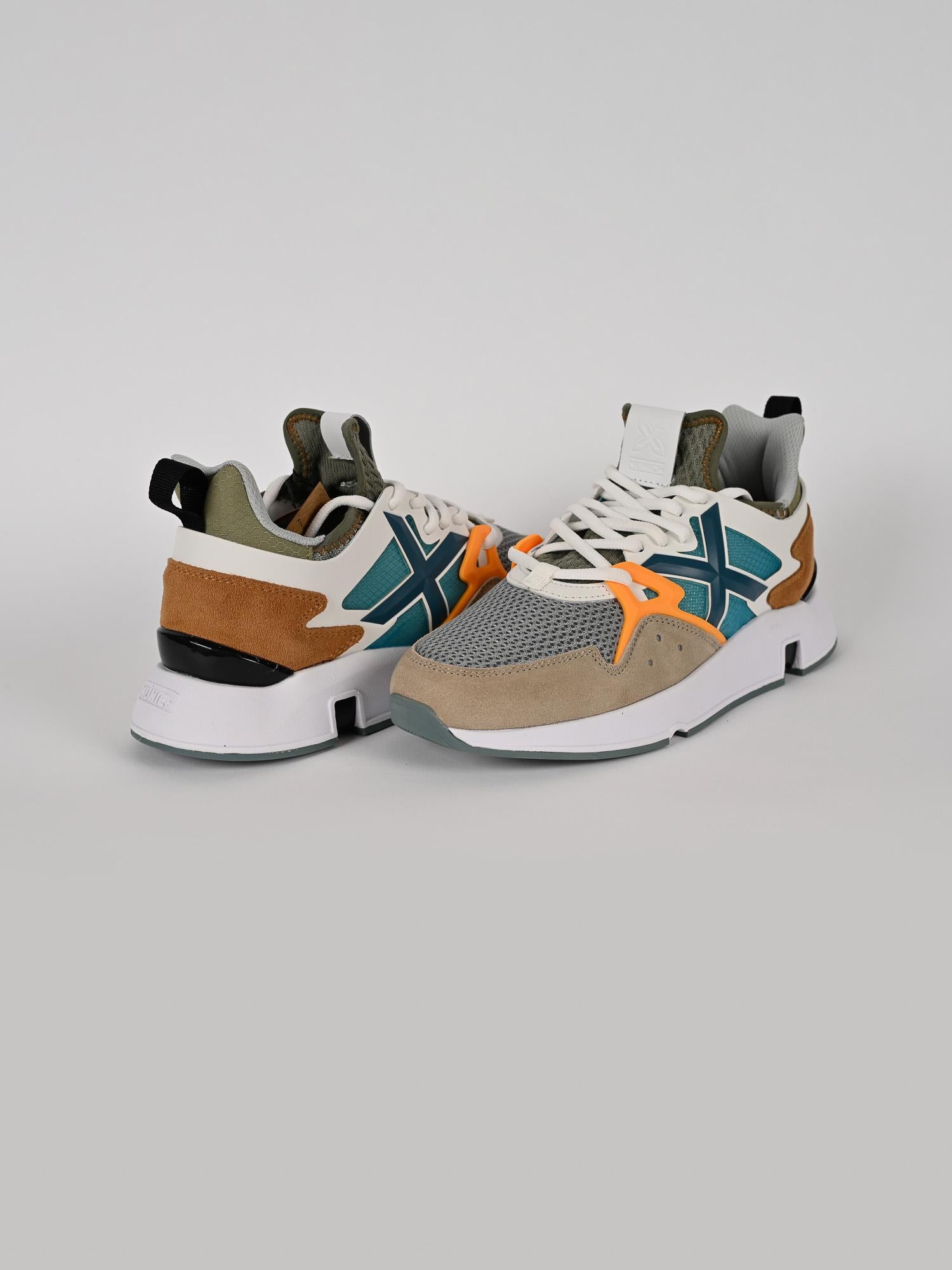 Sneakers alta CLIK BEIGE suede nylon CLIK 89 BEIGE MUNICH 