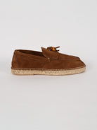 Mocassino frangia LOAFER TREBOL castagna suede LOAFER FRANGIA CASTAGNA LAGOA 
