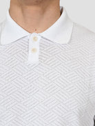 Polo basket bianco ottico WO 0861 WO 0861 0900 WOOL & CO. 