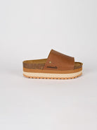 Sandalo donna JUDITE marrone in pelle JUDITE100 BROWN CUBANAS 
