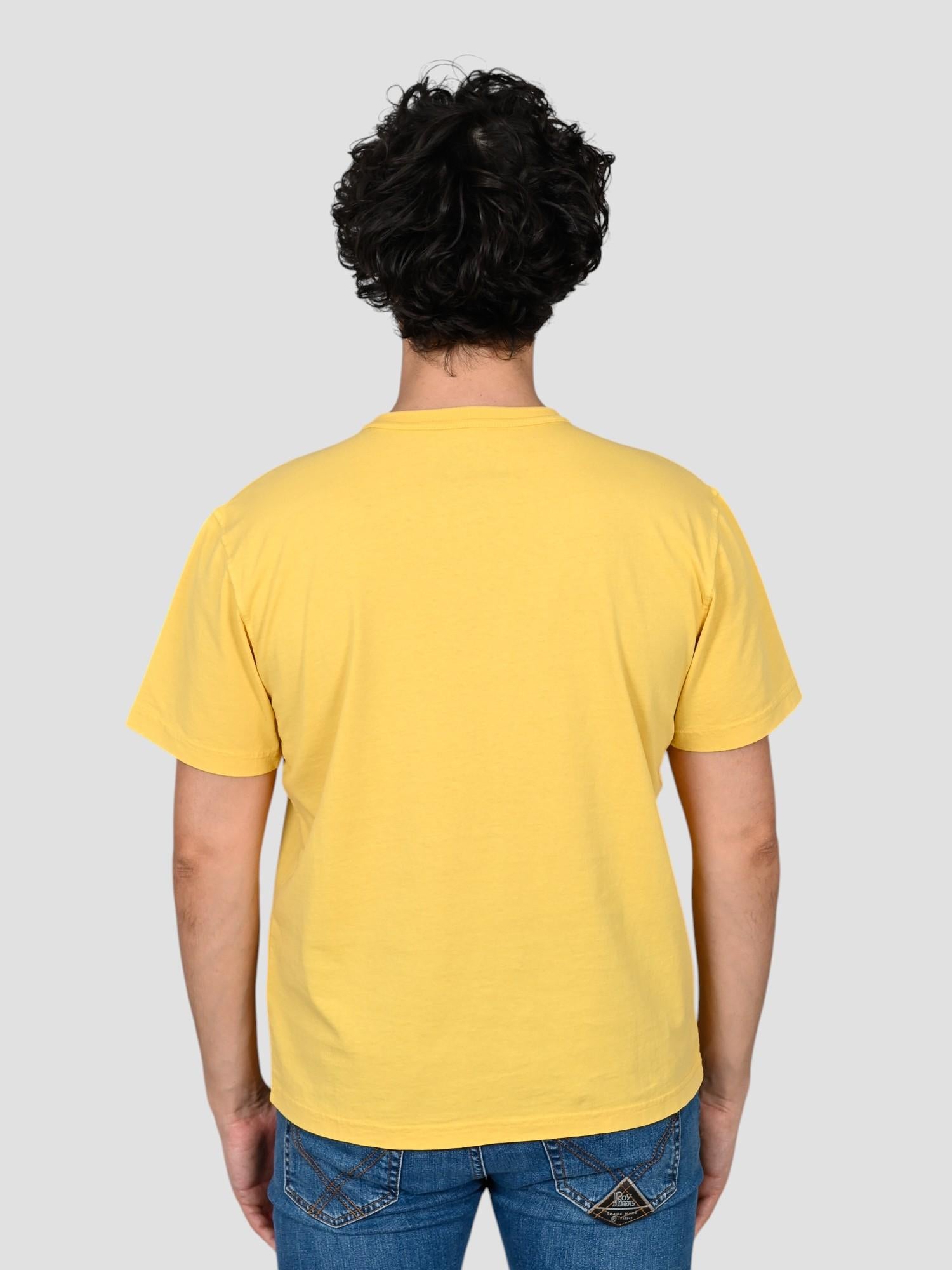 T-shirt light yellow NEWPORT POCKET NEWPORT 704 LIGHT YELLOW CHESAPEAKE'S 