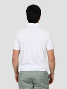 Polo basket bianco ottico WO 0861 WO 0861 0900 WOOL & CO. 