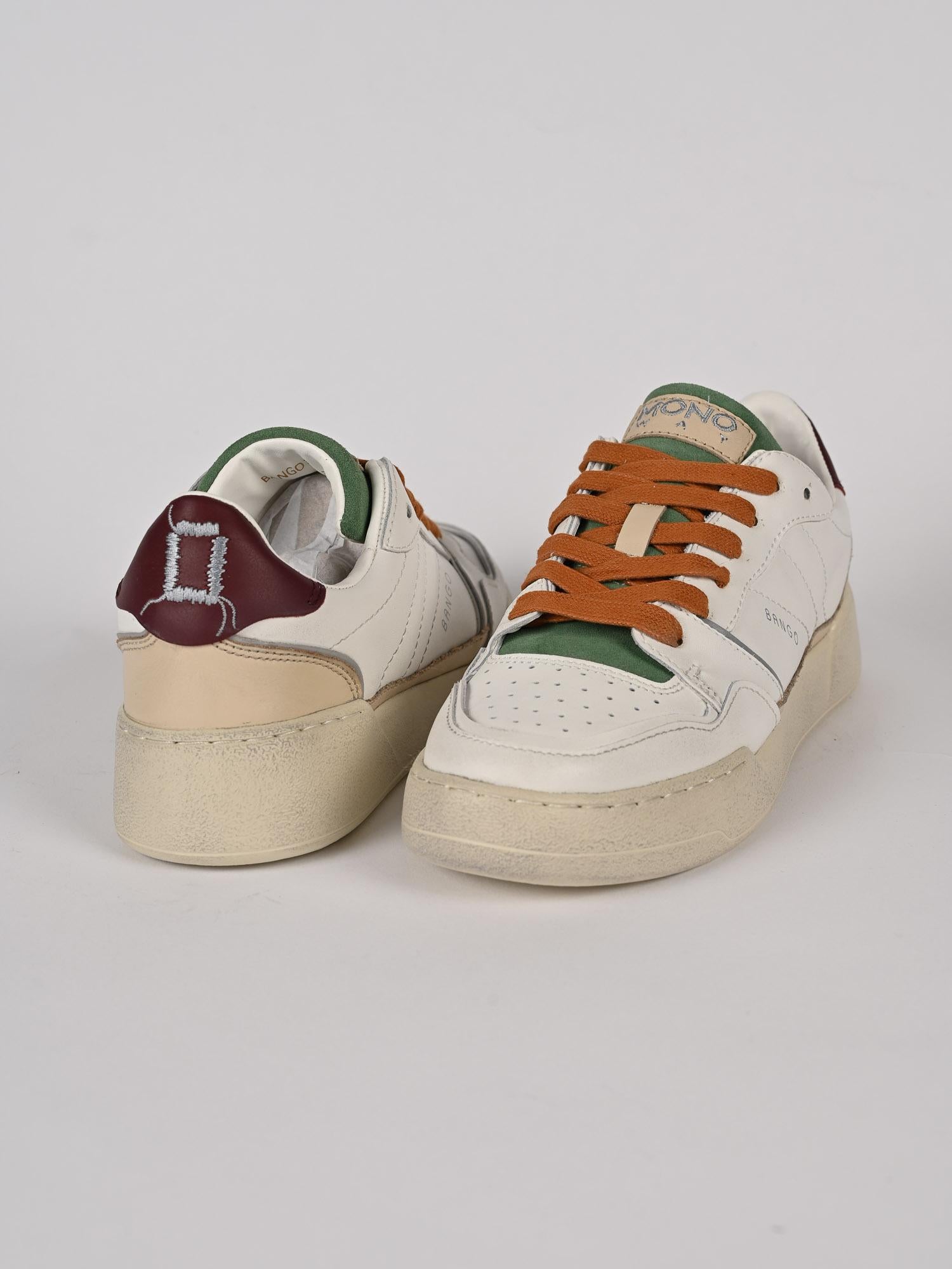 Sneakers donna BANGO in pelle BANGO34W BORDO MONOWAY 