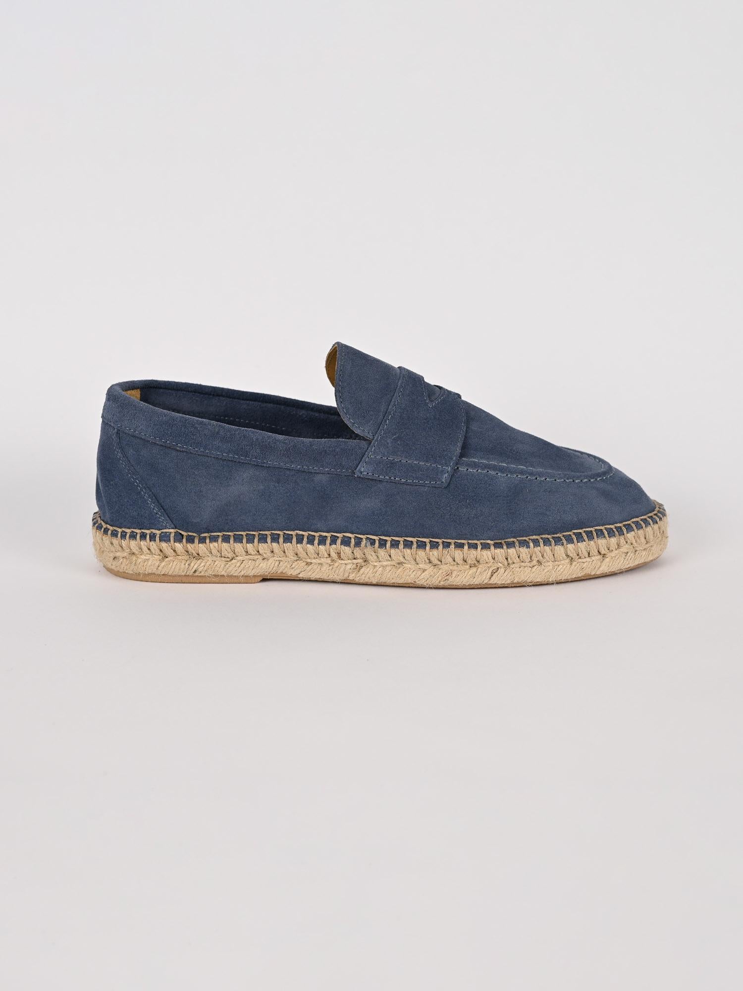 Mocassino suede NEW LOAFER IRIS bluette NEW LOAFER IRIS LAGOA 