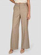 Pantalone palazzo AN22053 gessato AN22053 GESSATO ANITIE' 