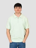 Felpa mint MALIBU mezza zip MALIBU 703 MINT CHESAPEAKE'S 