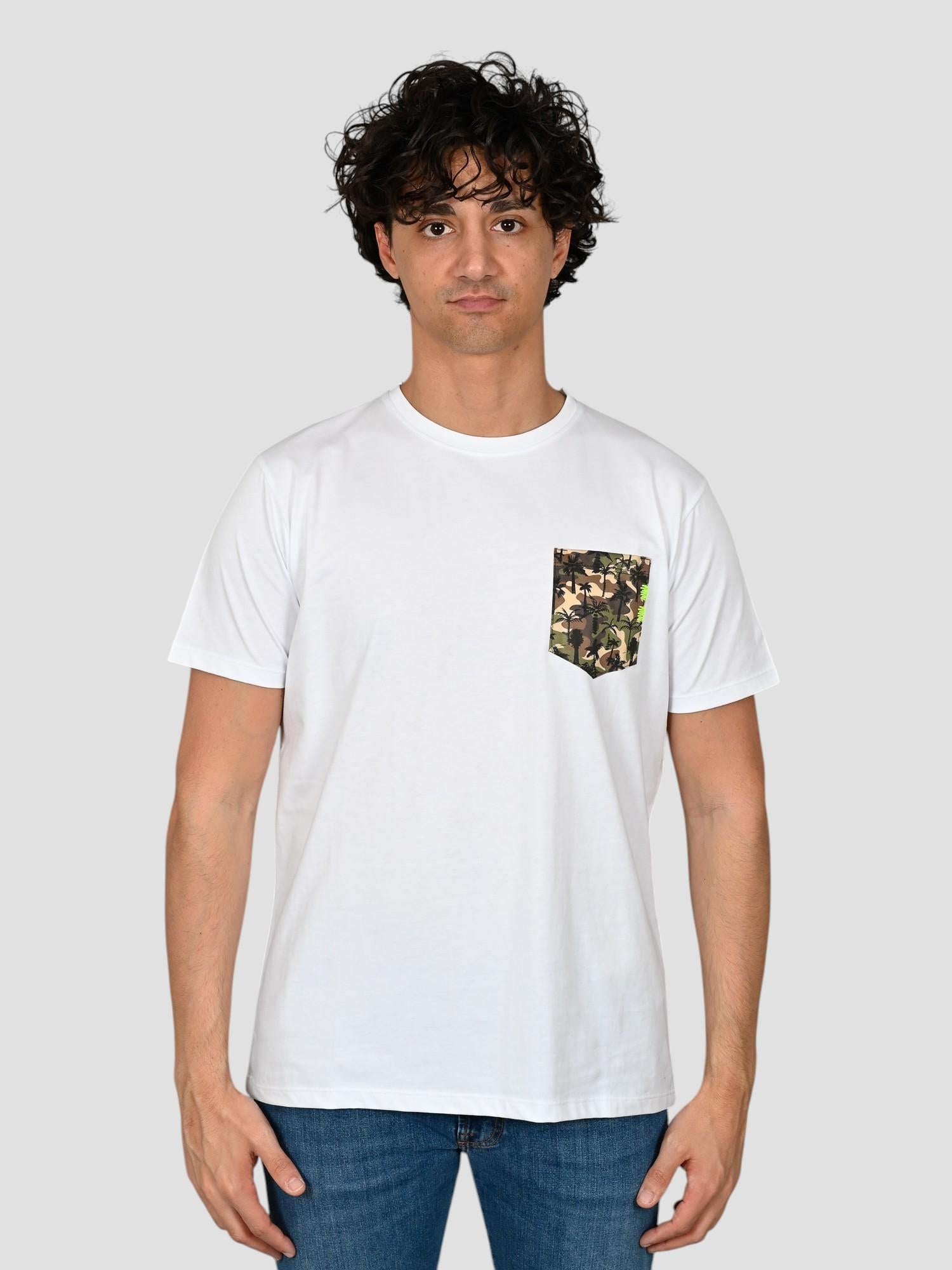 T-shirt A1041 WHITE taschino A1041 WHITE TASCH SUPERCULTURE CLOTHING 
