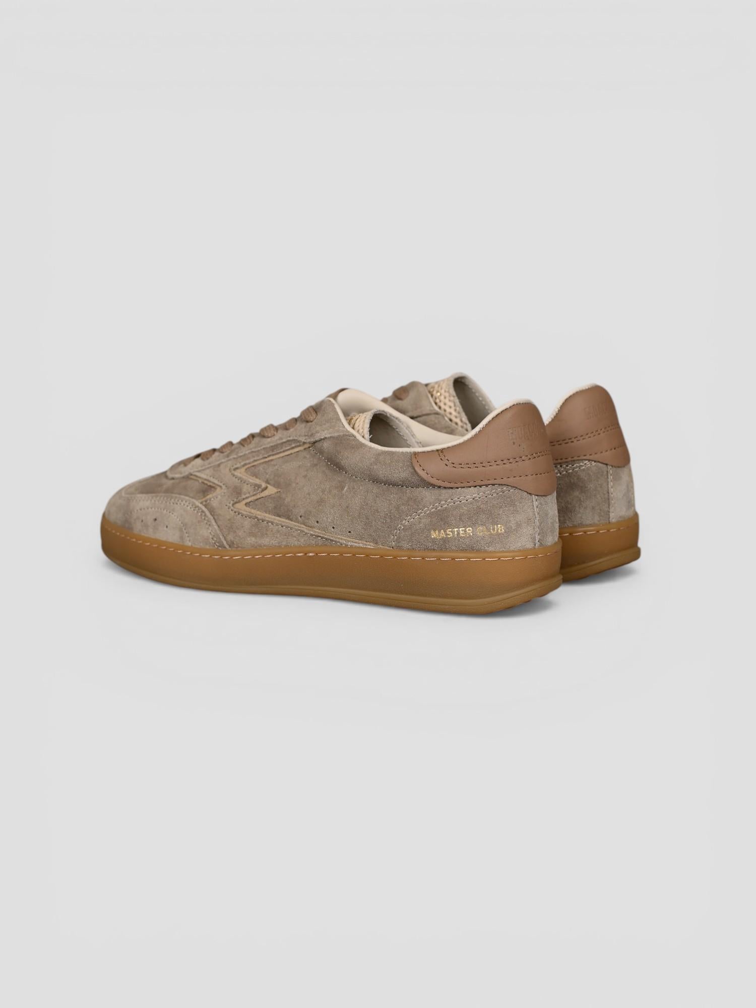 Sneakers moka CLUB BRIAR washed suede CL247M MOCA MOACONCEPT 