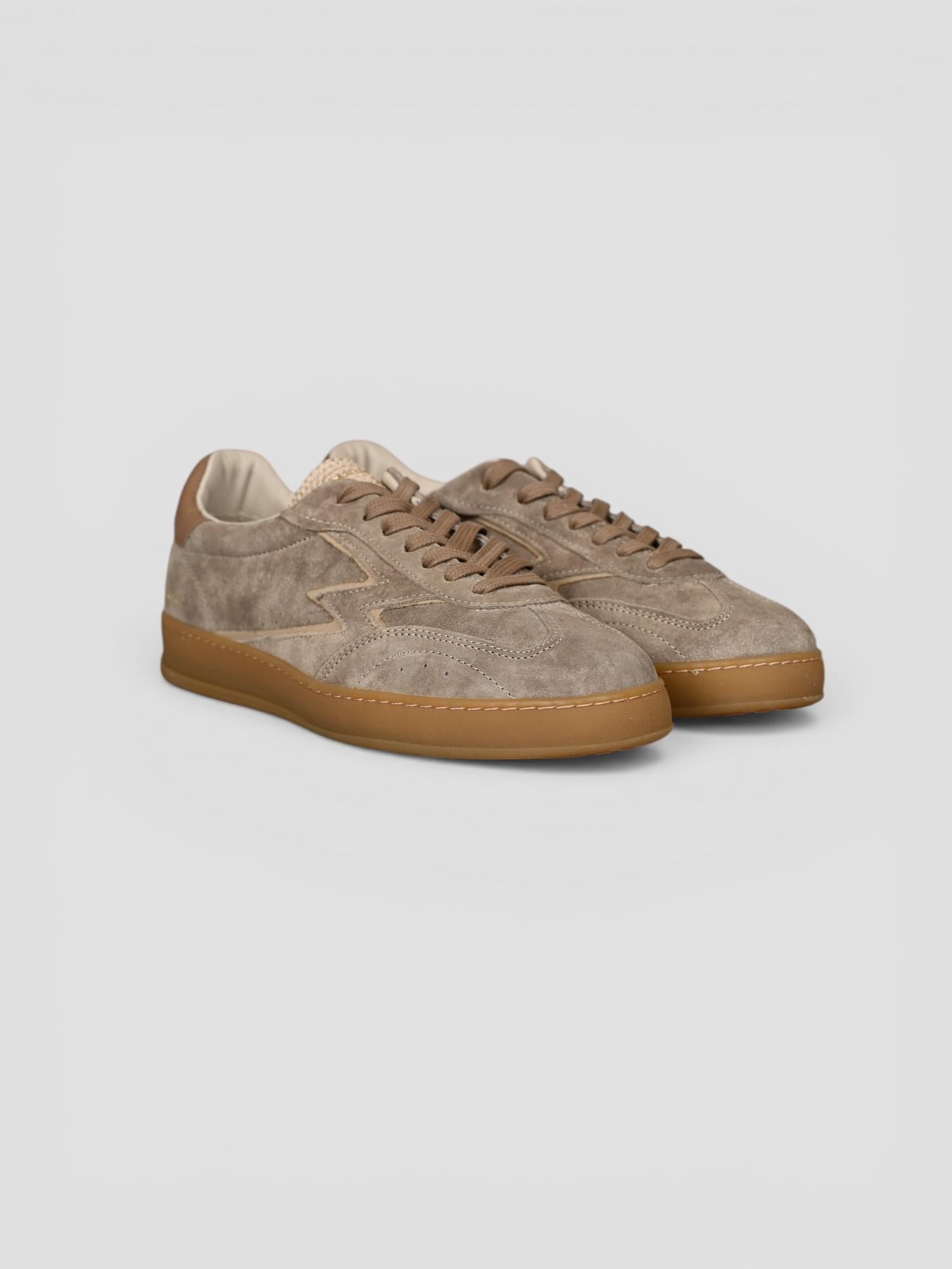 Sneakers moka CLUB BRIAR washed suede CL247M MOCA MOACONCEPT 
