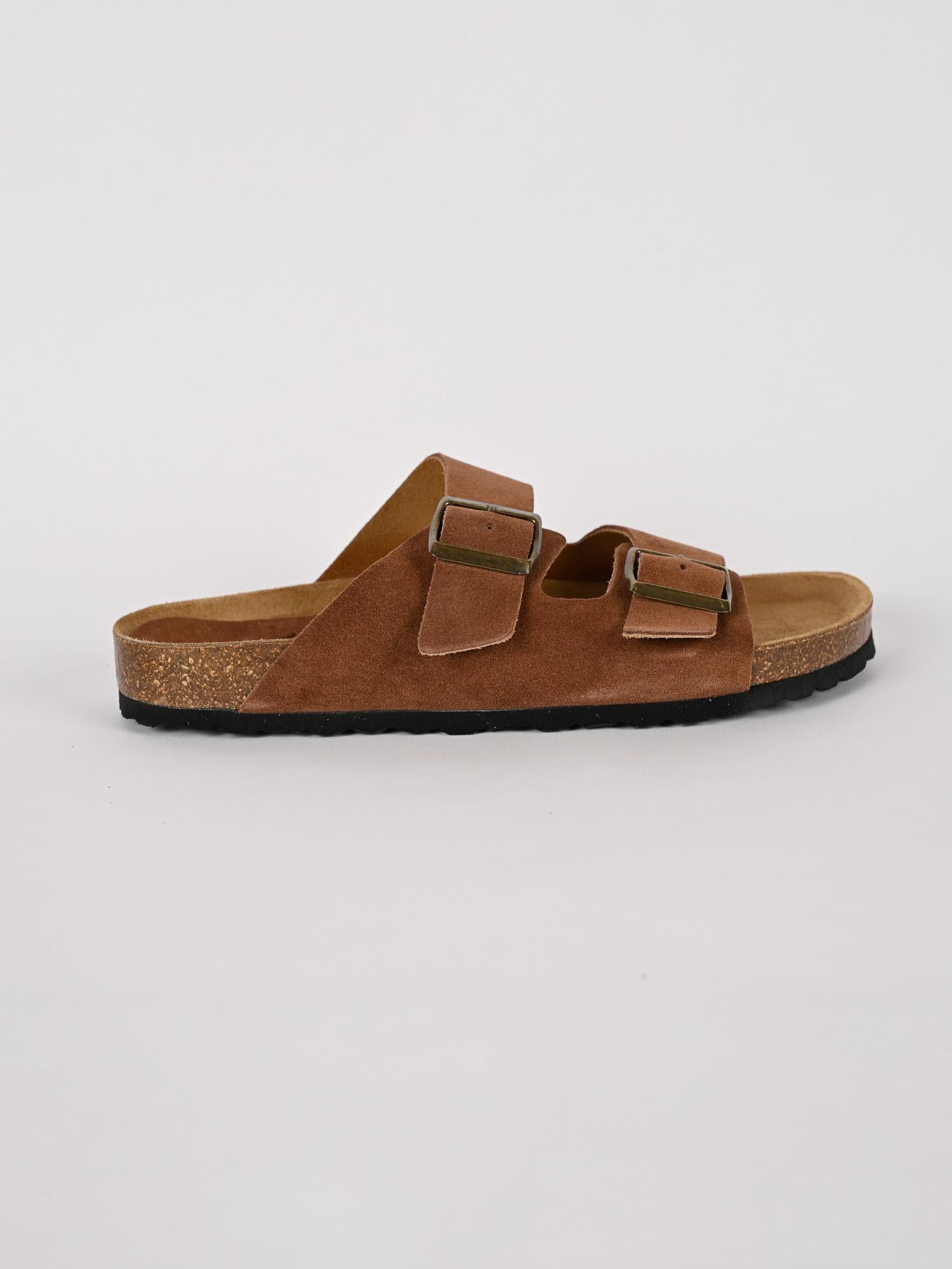 Sandalo uomo JURERE suede tabacco JURERE TABACCO LAGOA 