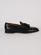 Moccasino uomo nero in pelle 1841 GARDA NERO CORVARI 