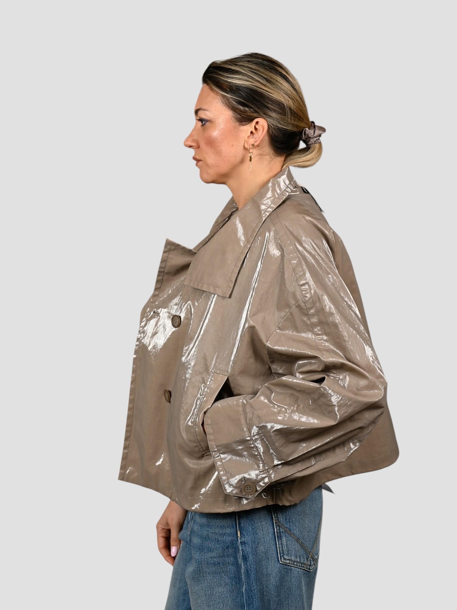 Giacca spalmata ELINA fango ELINA FANGO DUNO 