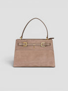 Medium shoulder VALEGRO suede sand N61-DM-27 SAND NO:RAE 