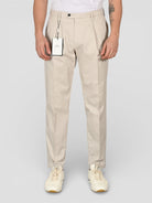 Pantalone gesso STOCCOLMA 8135 pence STOCCOLMA 8135 GESSO BRO-SHIP 