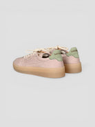 Sneakers nude HC01B nabuk green HC01B SOFFIO NUDE LEMARGO 