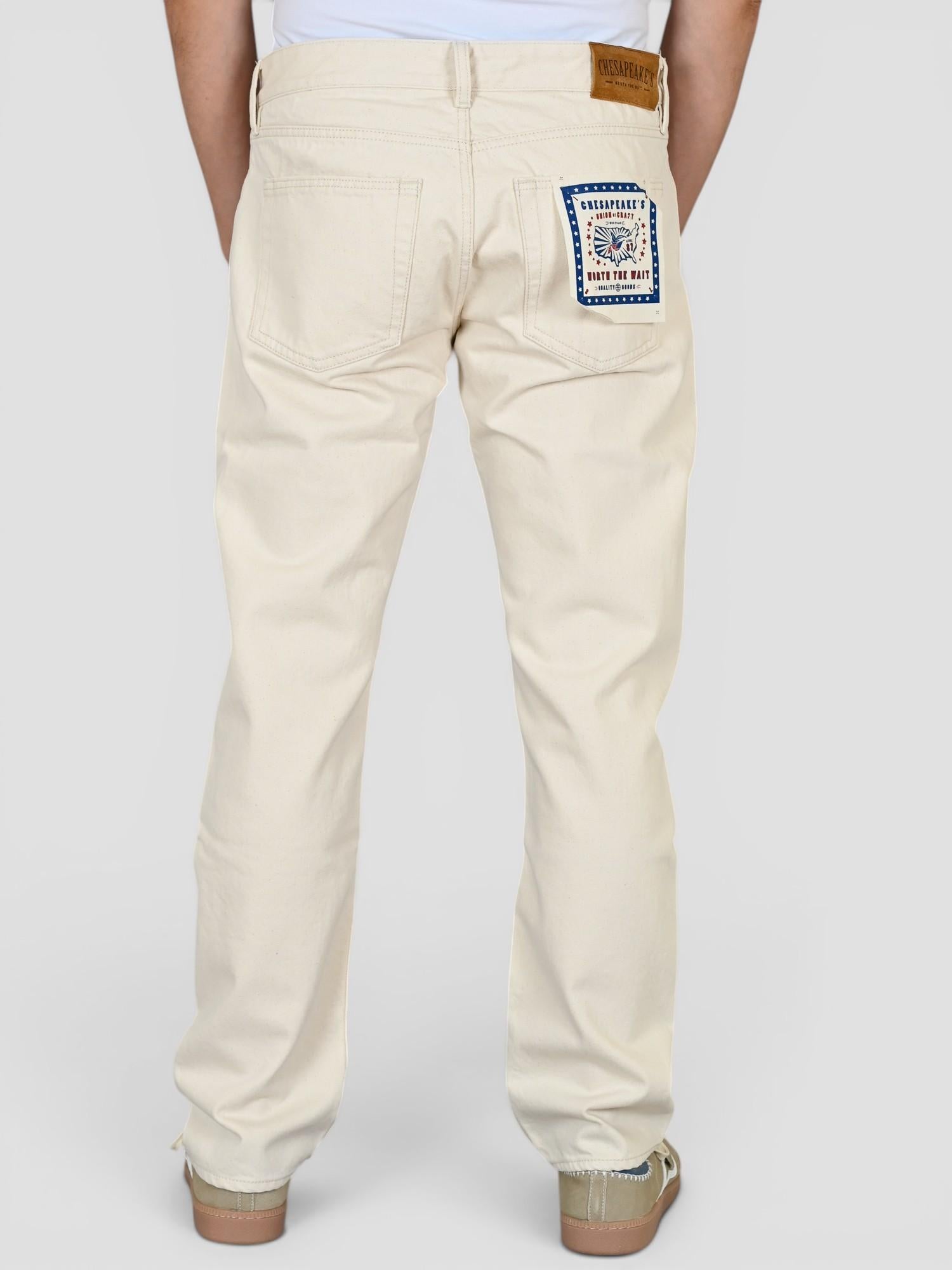 Denim natural SELVEDGE RIDGWAY DENIM SELVEDGE NATURAL CHESAPEAKE'S 