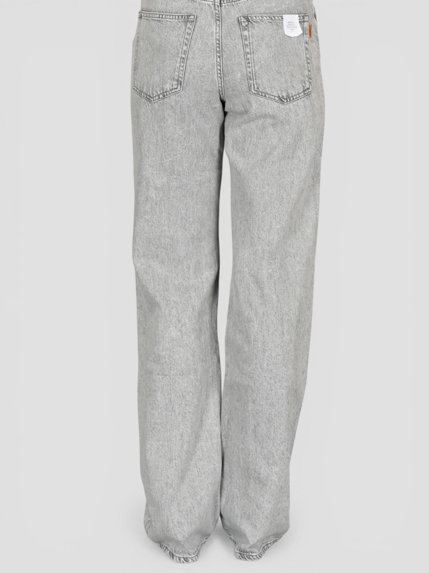 Jeans grigio FIORELLA 2409 wide leg FIORELLA 2409 GRIGIO SIVIGLIA 