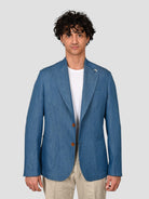 Blazer chambray G18 LID blend cotton G18 LID BLU RPL 