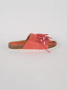Ciabatta frange MAITE PASTEL suede corallo MAITE PASTEL CORALLO LAGOA 