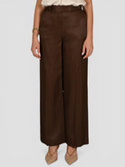 Pantalone palazzo AN21885 cioccolato AN21885 CIOCCOLATO ANITIE' 