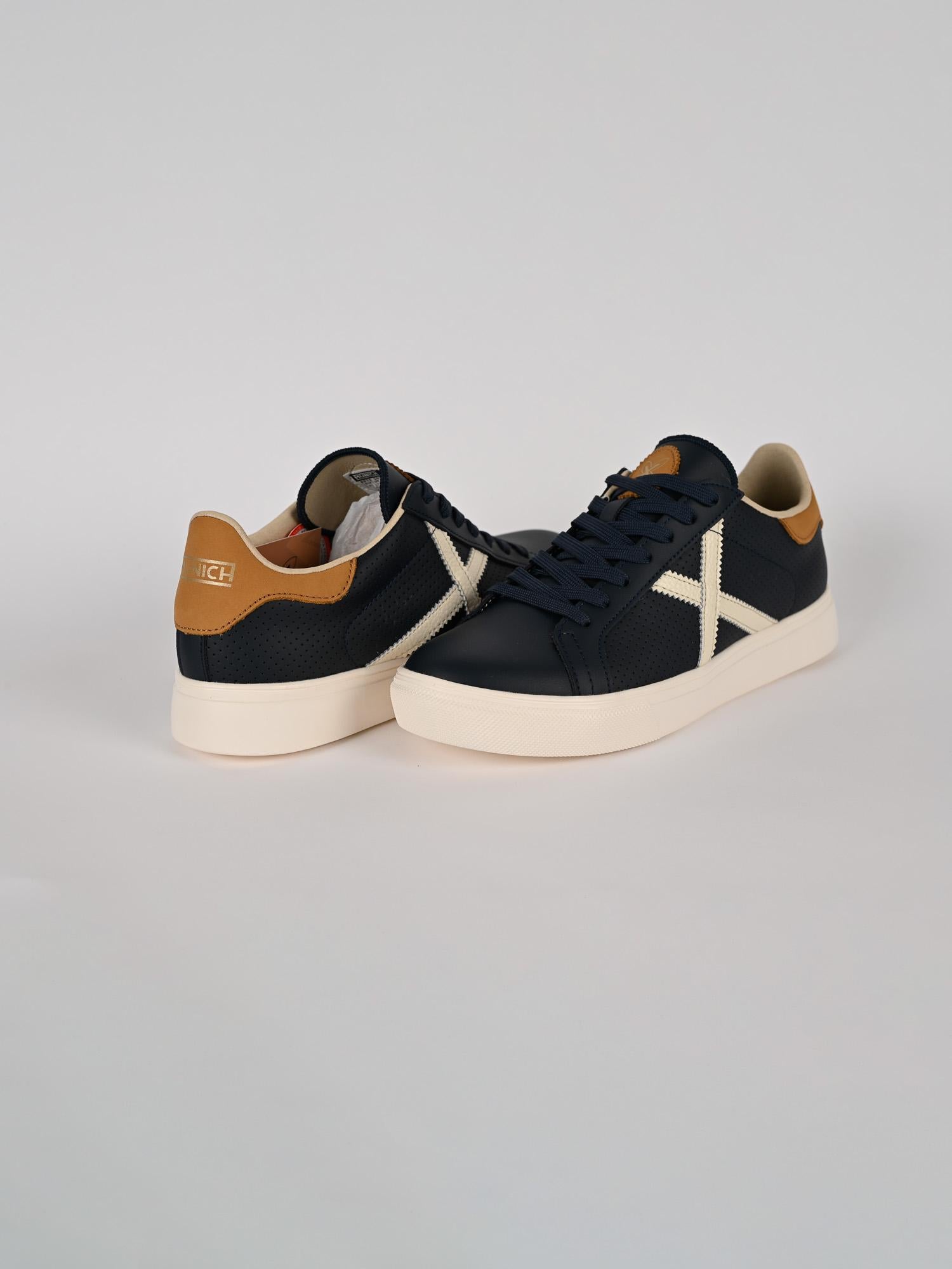 Sneakers blu RETE 107 AZUL pelle RETE 107 AZUL MUNICH 