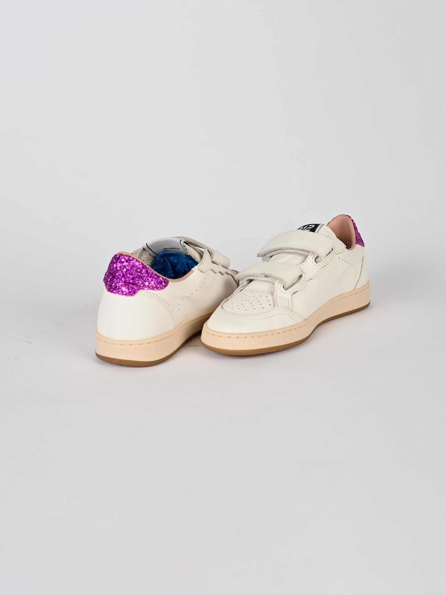 Sneakers bambina MINI PLAY bianca MINIPLAY 121 BIANCO 2B12 