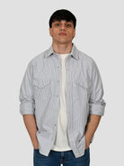 Camicia striped WESTERN OXFORD flagstaff WESTERN OXFORD STRIPED MILITARY CHESAPEAKE'S 