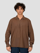 Camicia mussola SMKLTH marrone leggera SMKLTH6UA1 MARRONE TINTORIA MATTEI 