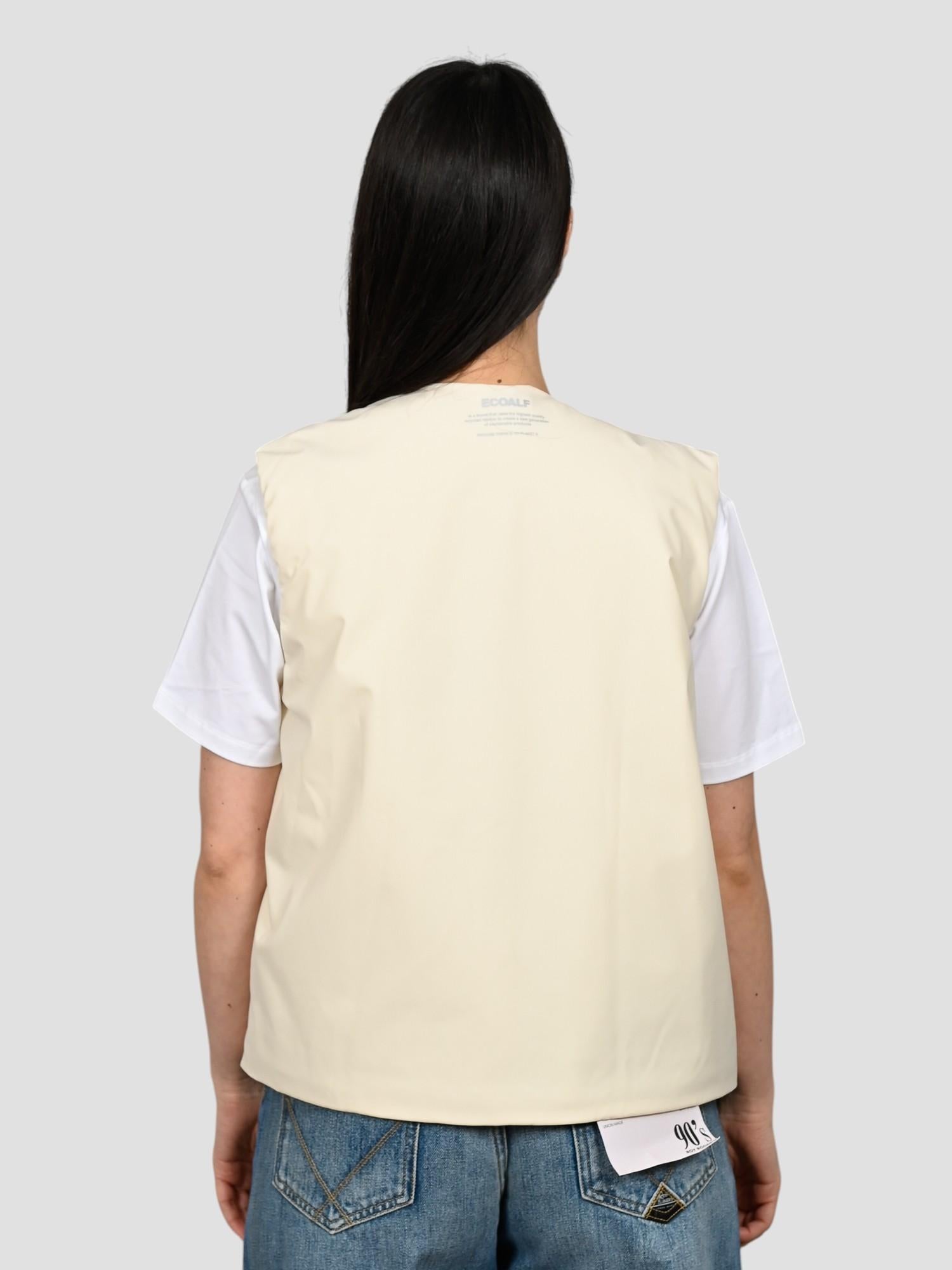 Gilet imbottitura leggera KARINALF creamy KARINALF 987 CREAMY ECOALF 