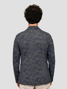 Giacca monopetto EASYX585 BLU lavorazione maglia EASYX585 BLU BOB 