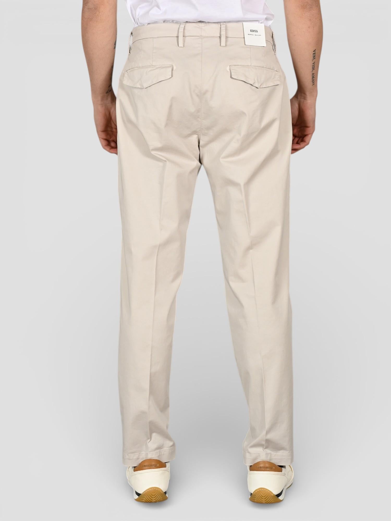 Pantalone gesso STOCCOLMA 8135 pence STOCCOLMA 8135 GESSO BRO-SHIP 