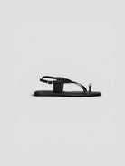 Sandalo cuoio 8176 TAN incrocio 8176 BLACK CORRIDONI MILANO 