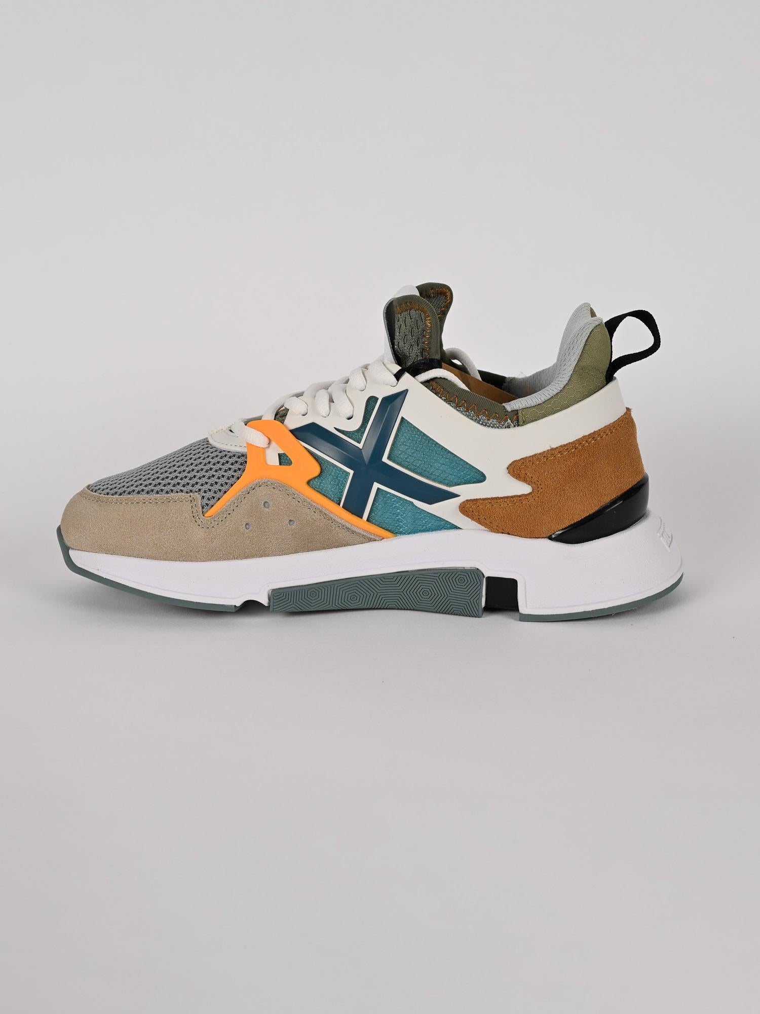 Sneakers alta CLIK BEIGE suede nylon CLIK 89 BEIGE MUNICH 