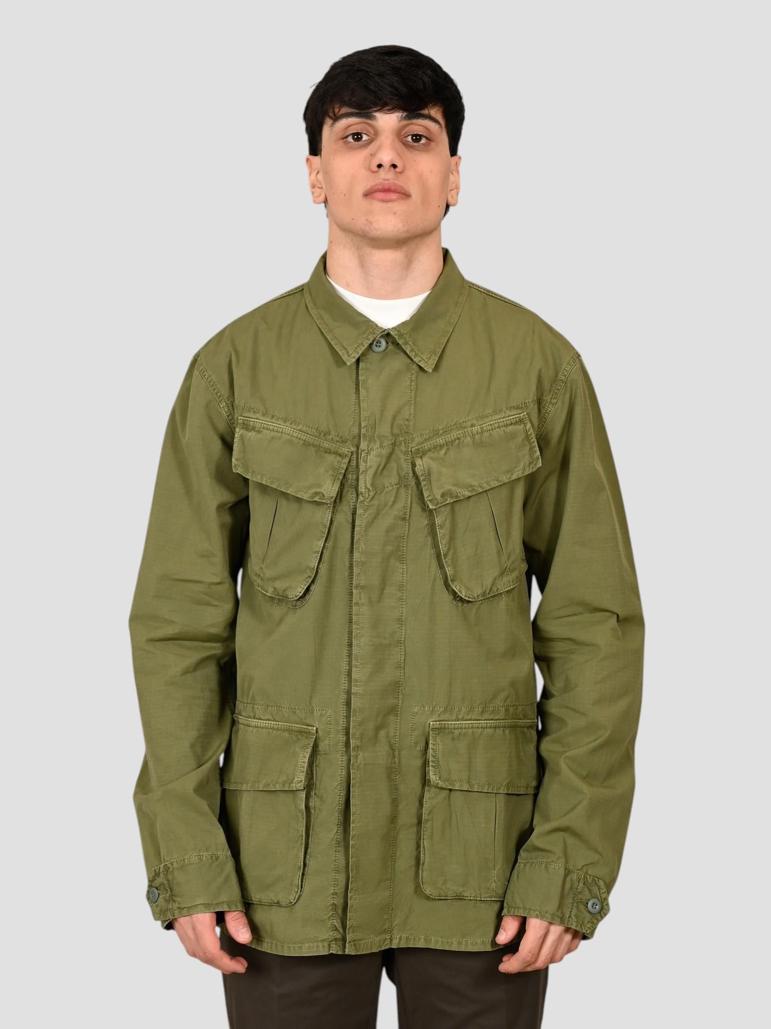 Giacca military JUNGLE JACKET INTREPID JUNGLE JACKET INTREPID MILITARY GREEN CHESAPEAKE'S 