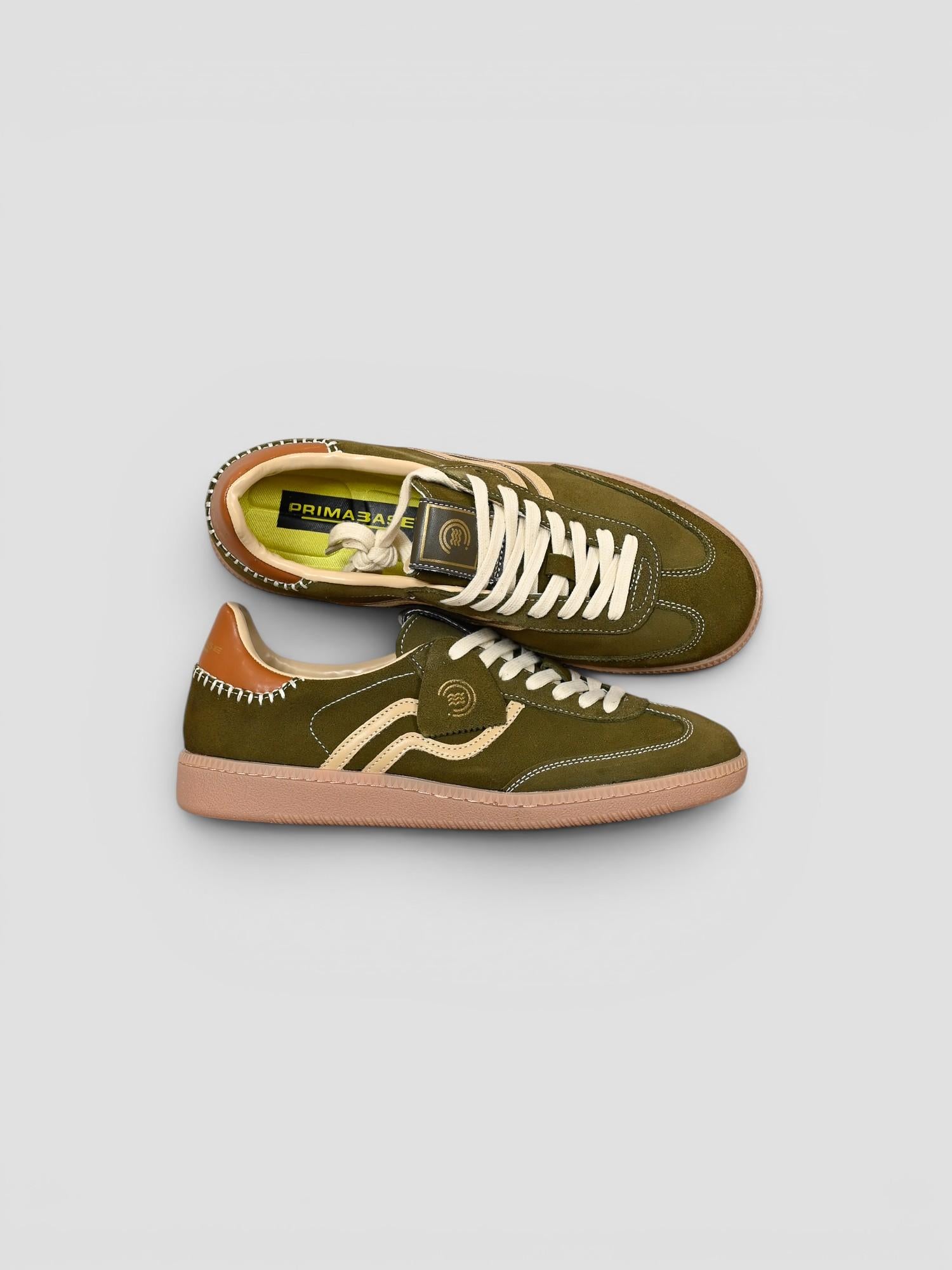 Sneakers suede 51461 010 verde bosco 51461 010 PRIMABASE 