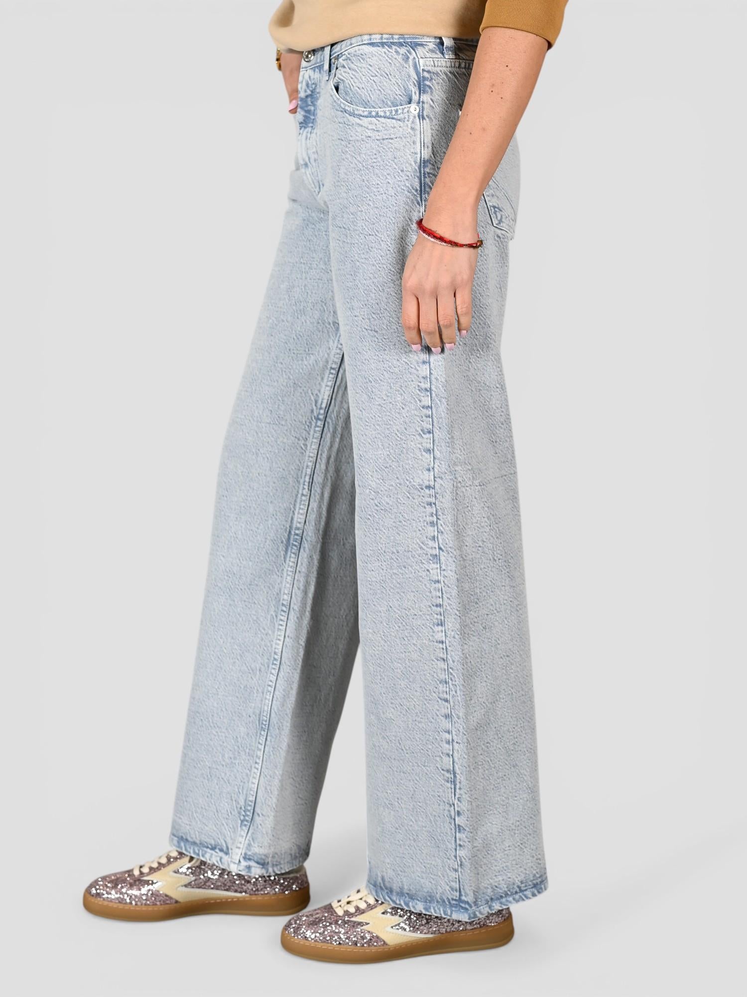 Jeans super WIDE WOMAN bull marmo SUPER WIDE MARMO ROY ROGER'S 