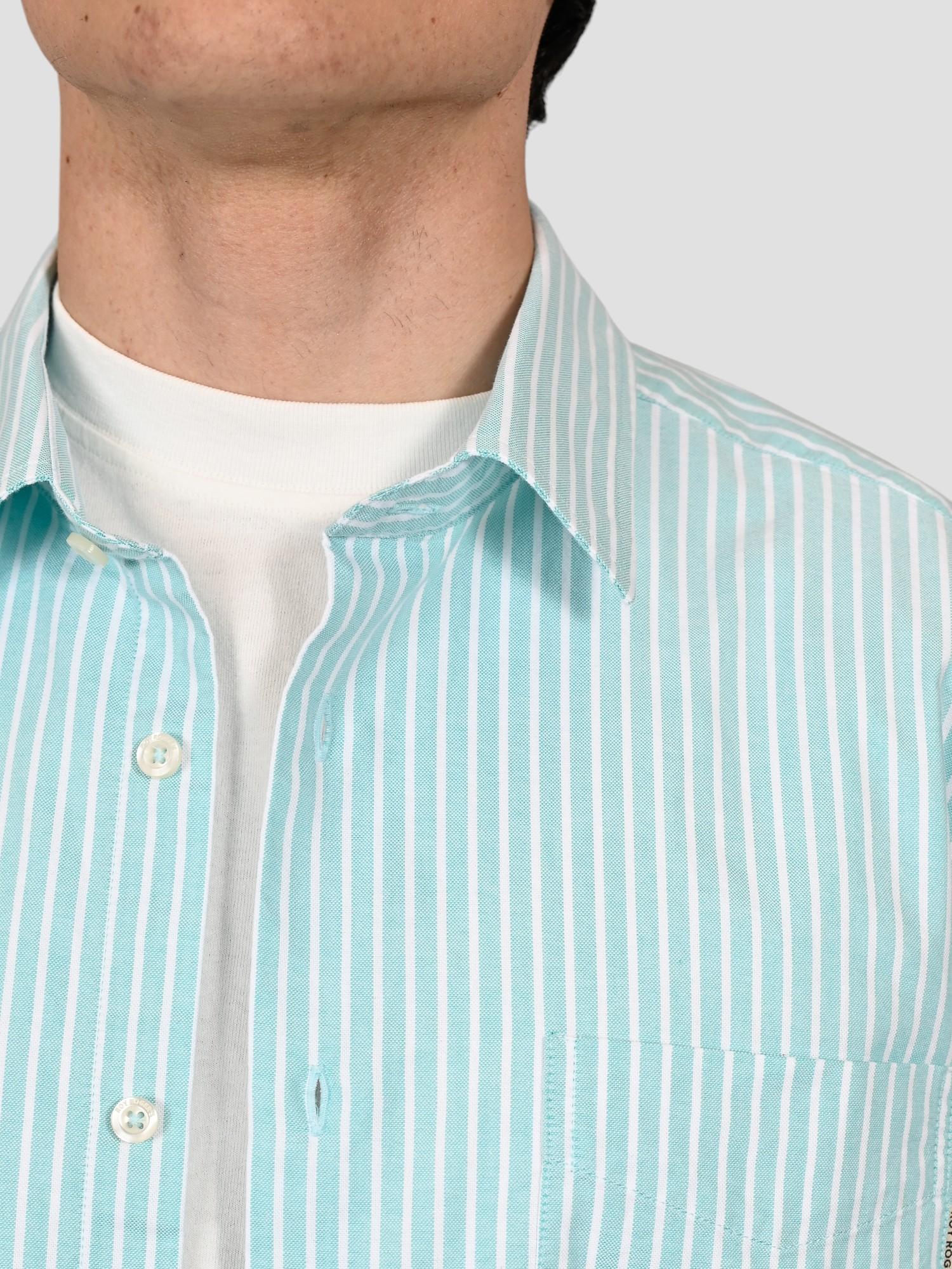 Shirt stripe green CLASSIC MAN oxford CLASSIC MAN STRIPED GREEN ROY ROGER'S 