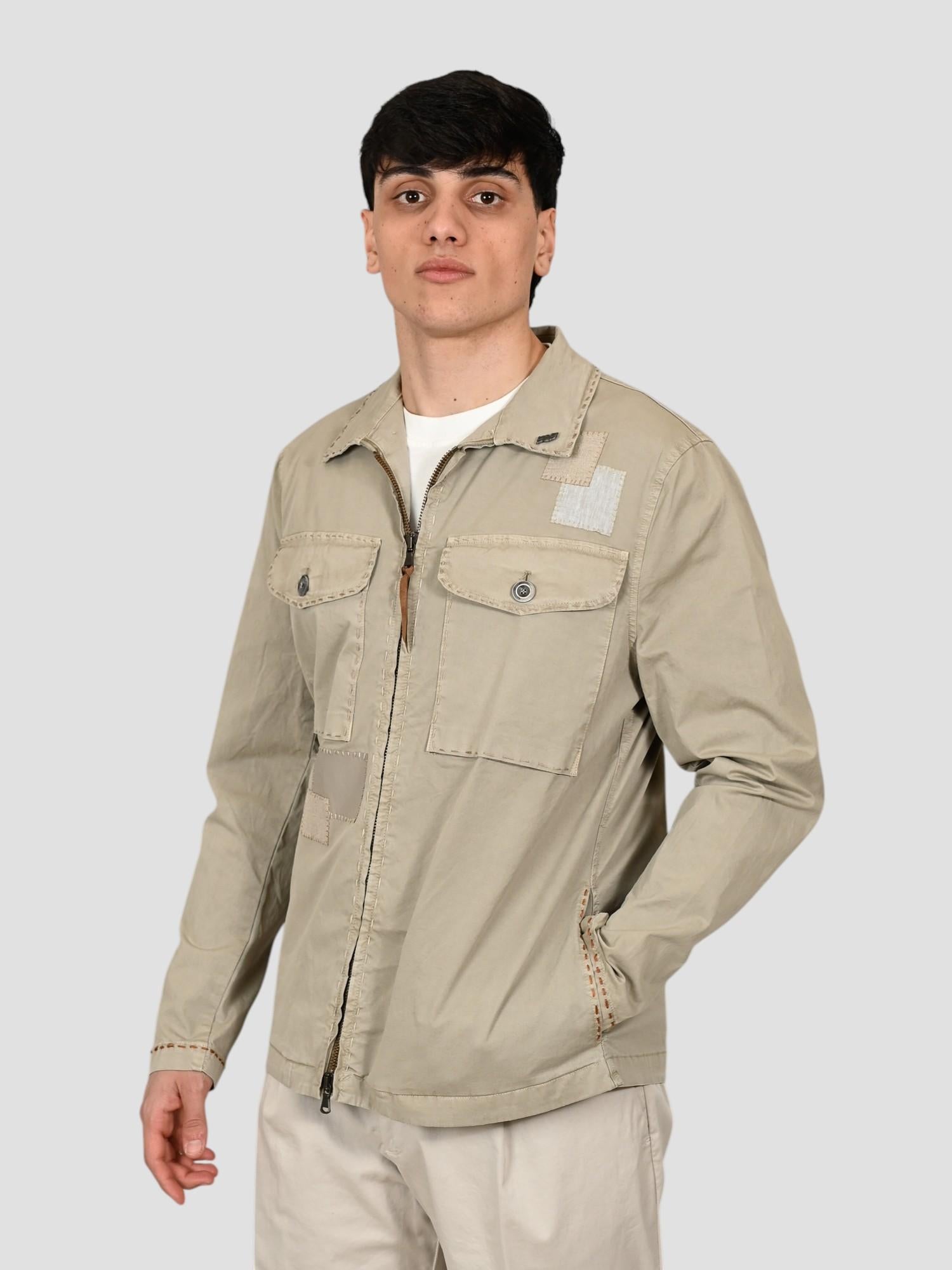 Giacca gabardina STONE 523 noce STONE523 NOCE BOB 