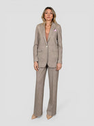 Blazer spinato FD3932 PRINT jersey ultralight FD3932 PRINT CIRCOLO 1901 