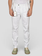 Pantalone bianco CHICAGO 8135 pence CHICAGO 8135 BIANCO BRO-SHIP 