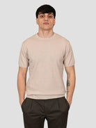 Maglia cipria WO 0857 WO 0857 0903 WOOL & CO. 