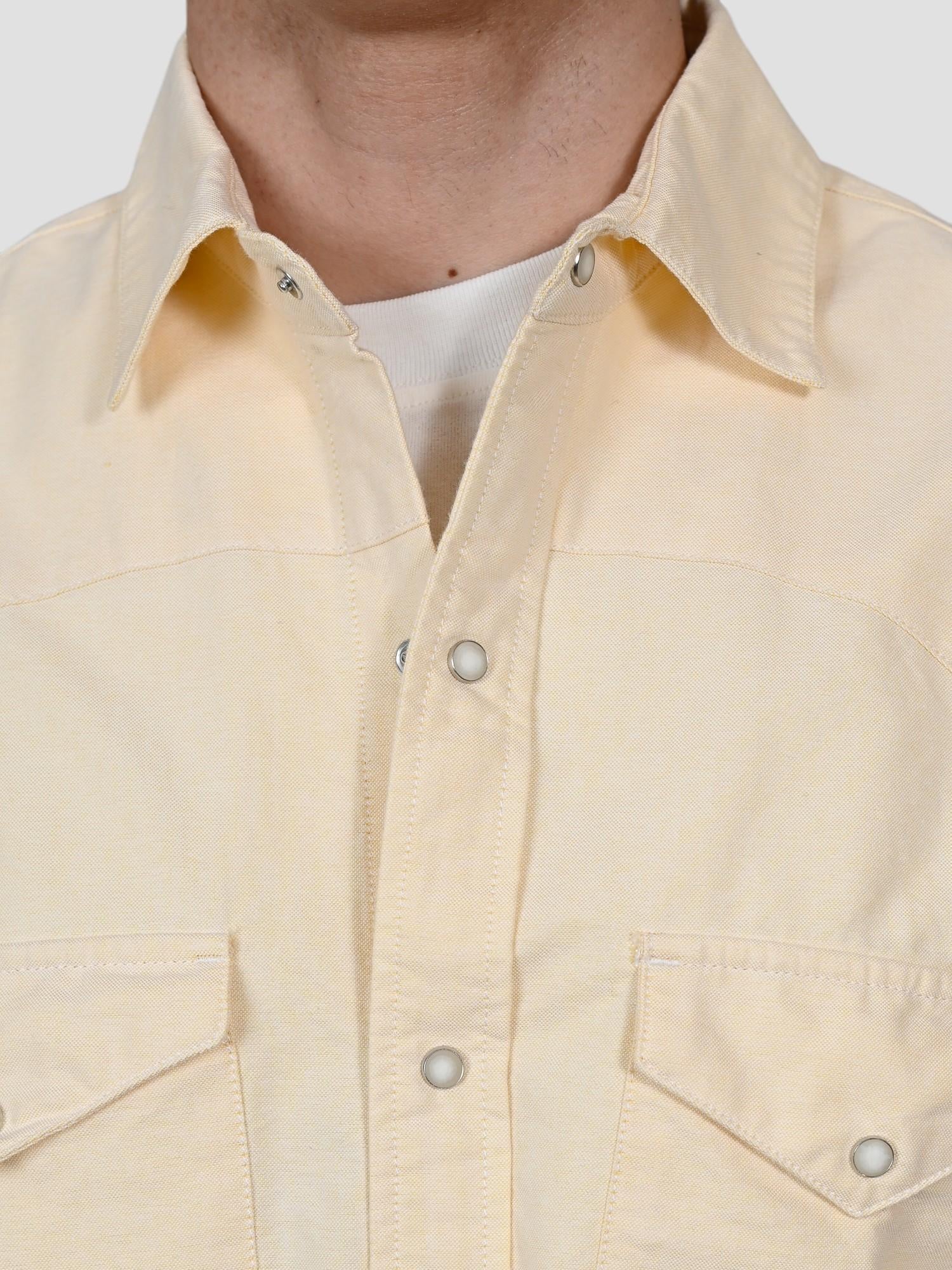 Camicia light yellow WESTERN OXFORD flagstaff WESTERN OXFORD LIGHT YELLOW CHESAPEAKE'S 