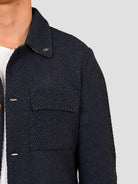 Giacca maglia JEAN JEANS overshirt blu JEAN JEANS BOB 